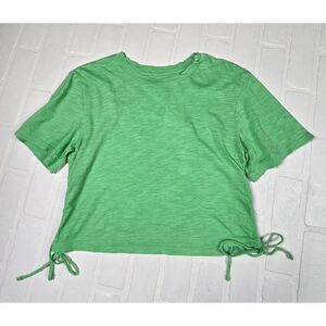 Universal Thread Green Side cinching  Boxy Top Small